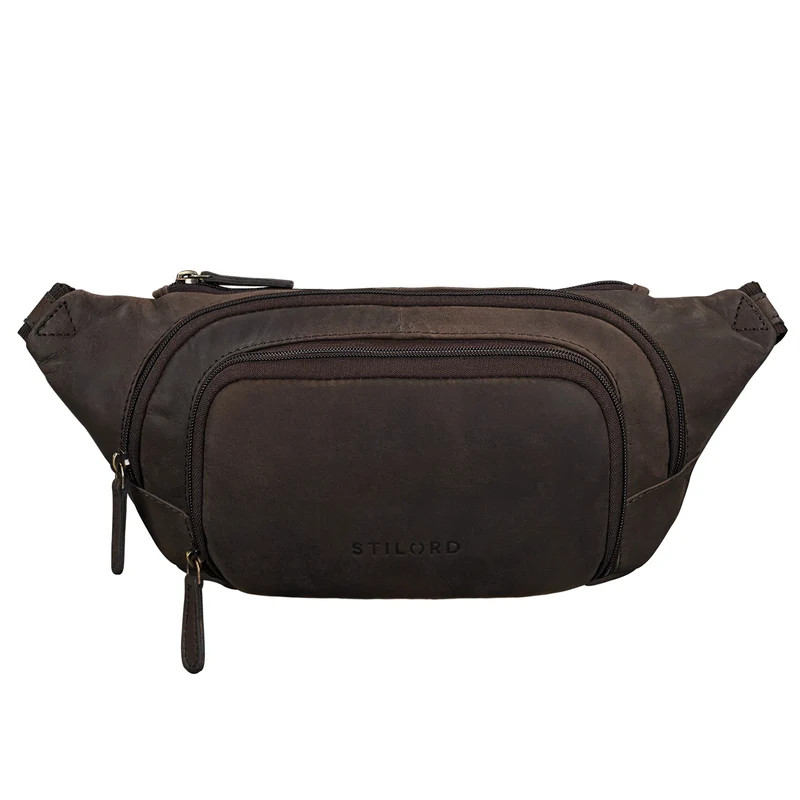 "Luke" Bauchtasche Leder Herren Damen