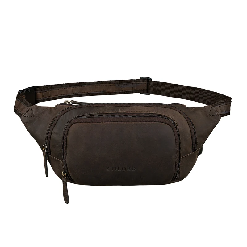 "Luke" Bauchtasche Leder Herren Damen