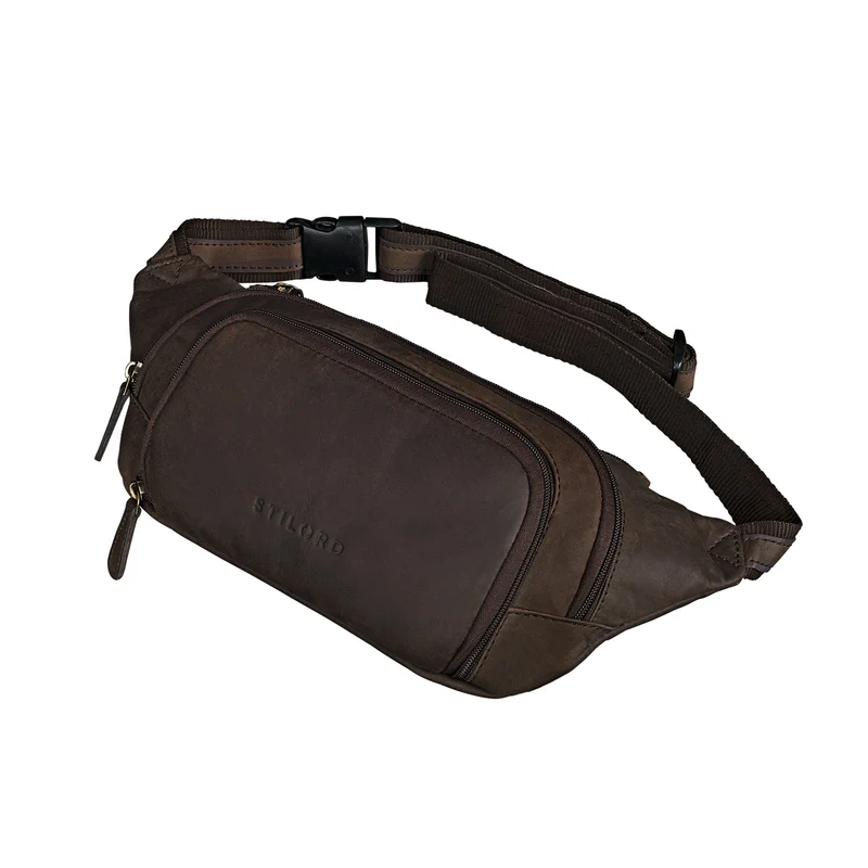 "Luke" Bauchtasche Leder Herren Damen