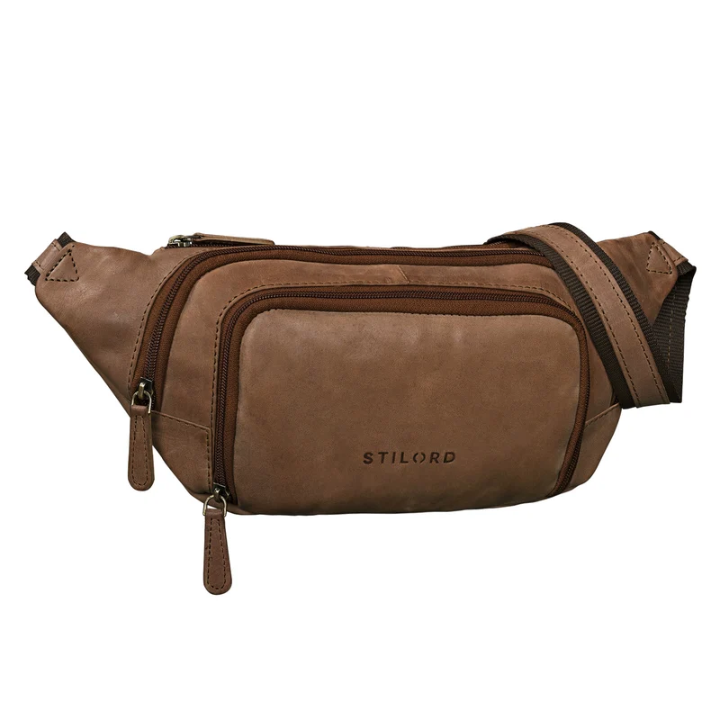 "Luke" Bauchtasche Leder Herren Damen