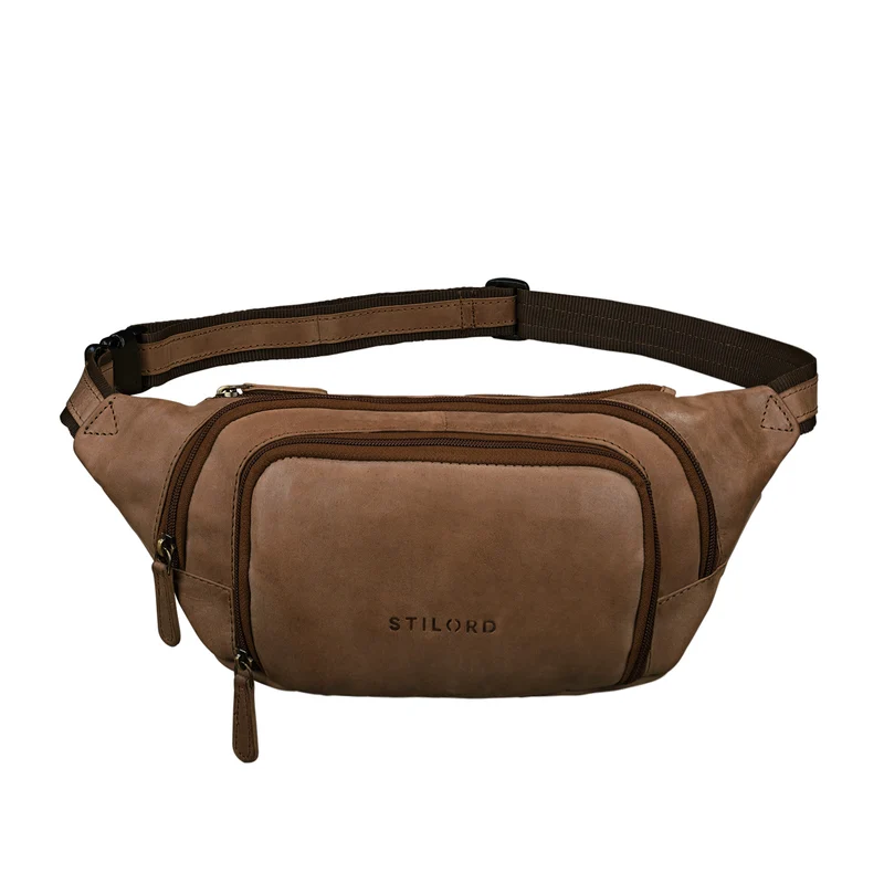 "Luke" Bauchtasche Leder Herren Damen