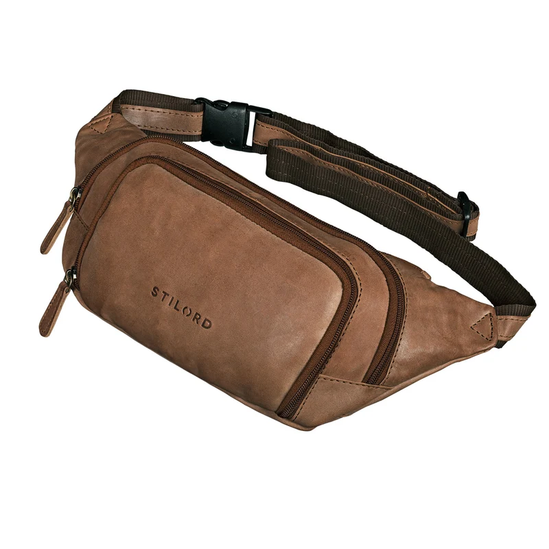 "Luke" Bauchtasche Leder Herren Damen