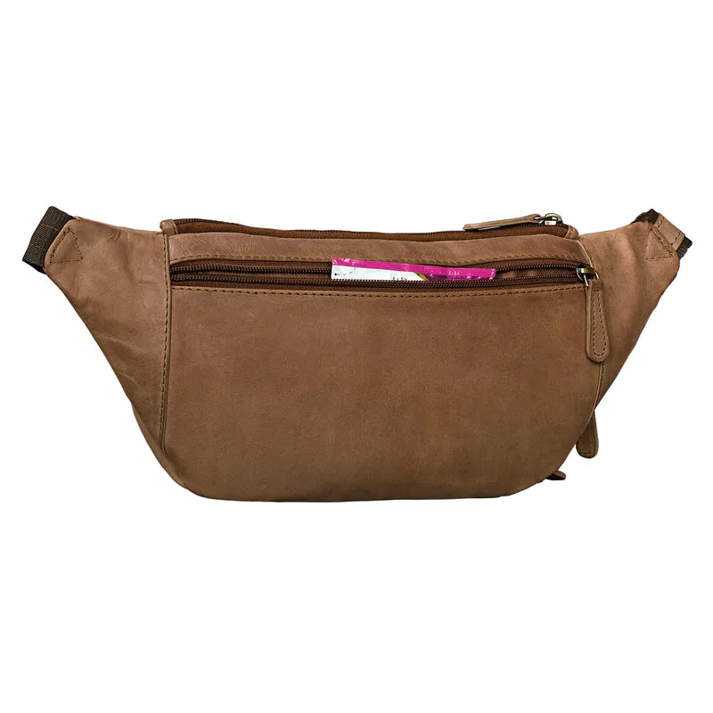 "Luke" Bauchtasche Leder Herren Damen