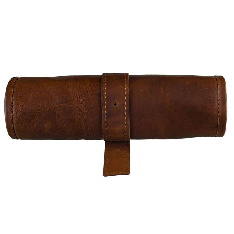 "Felix" Stifteetui Leder Vintage