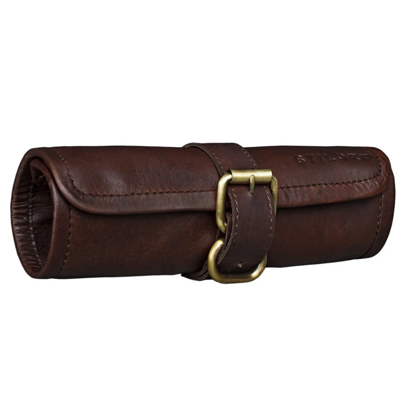 "Felix" Stifteetui Leder Vintage