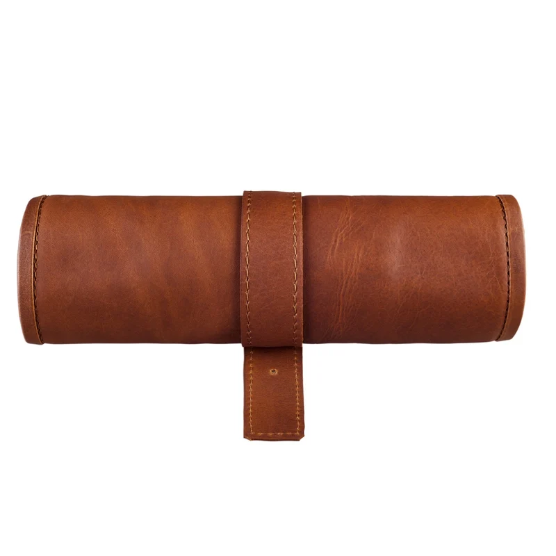 "Felix" Stifteetui Leder Vintage