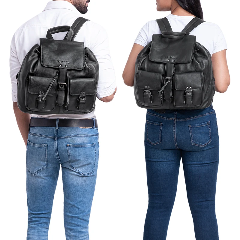 "Larissa" Vintage Rucksack Leder Damen