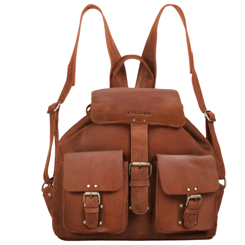 "Larissa" Vintage Rucksack Leder Damen