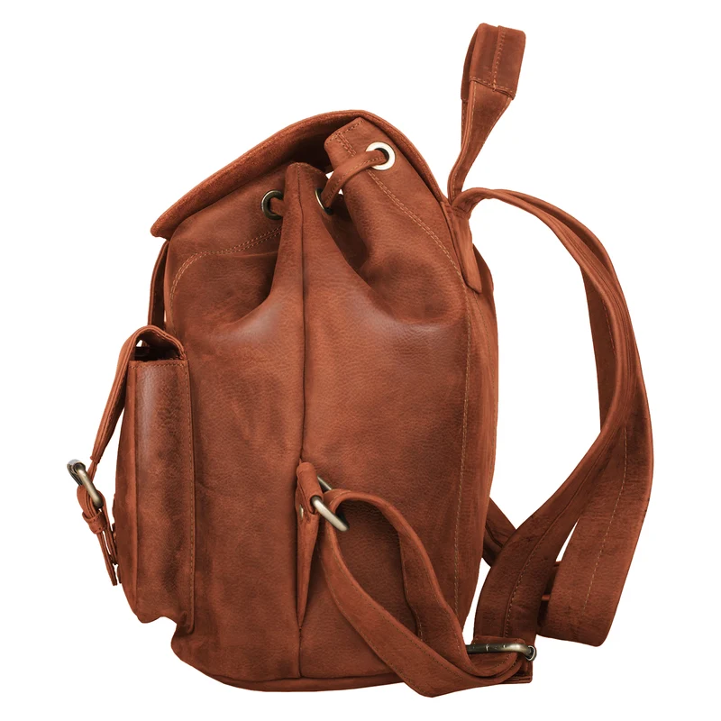 "Larissa" Vintage Rucksack Leder Damen