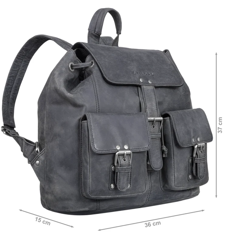 "Larissa" Vintage Rucksack Leder Damen