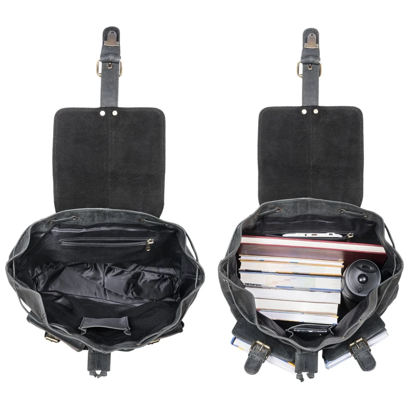 "Larissa" Vintage Rucksack Leder Damen