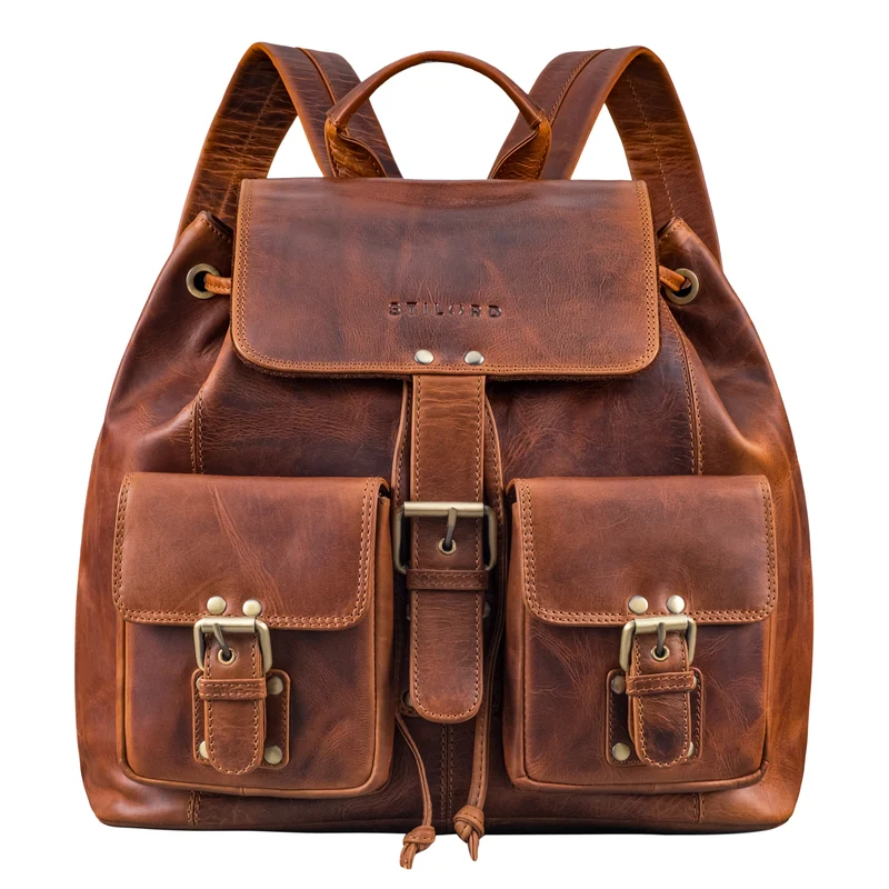 "Larissa" Vintage Rucksack Leder Damen