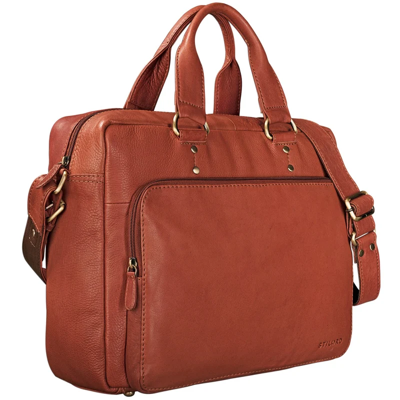 "Joshua" Vintage Businesstasche Leder