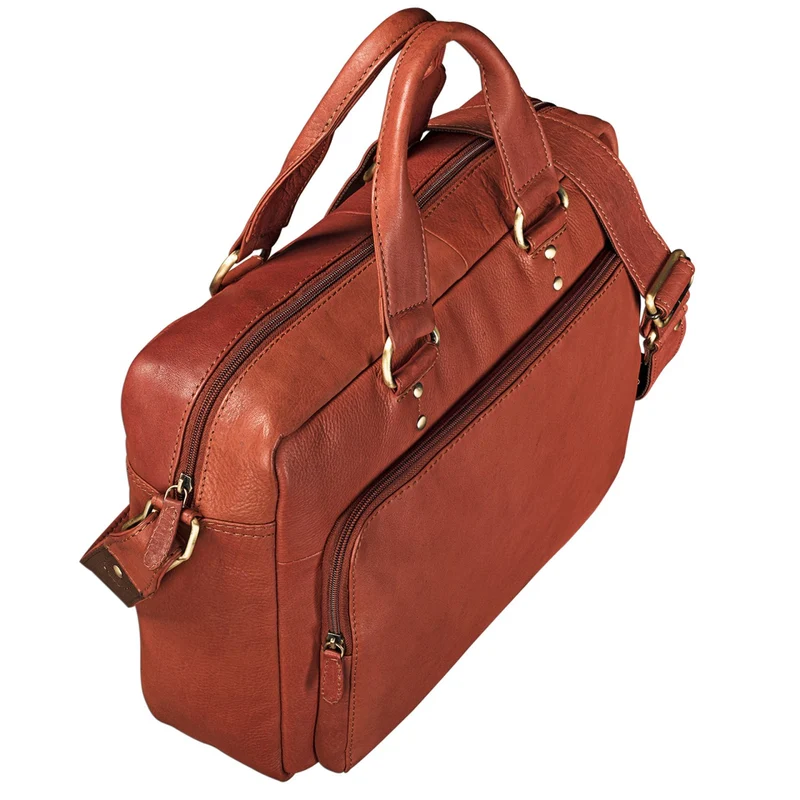 "Joshua" Vintage Businesstasche Leder