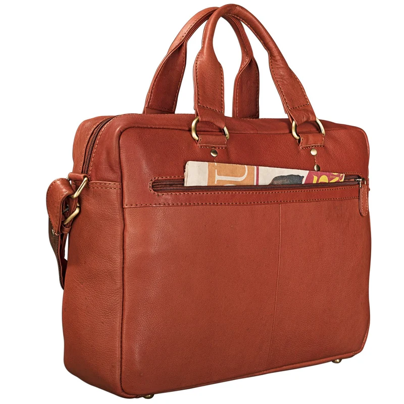 "Joshua" Vintage Businesstasche Leder