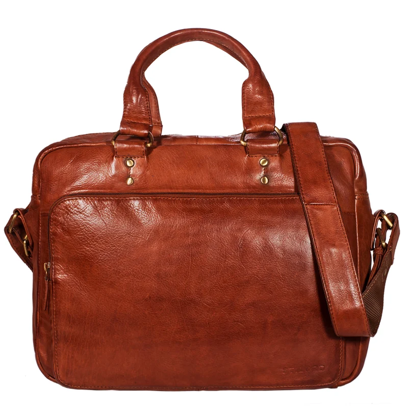 "Joshua" Vintage Businesstasche Leder