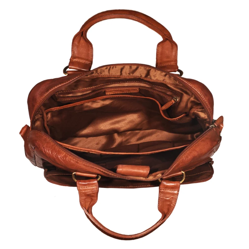 "Joshua" Vintage Businesstasche Leder