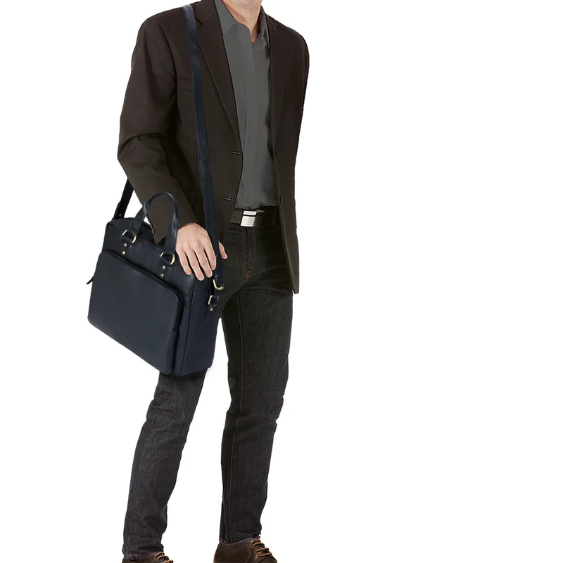 "Joshua" Vintage Businesstasche Leder