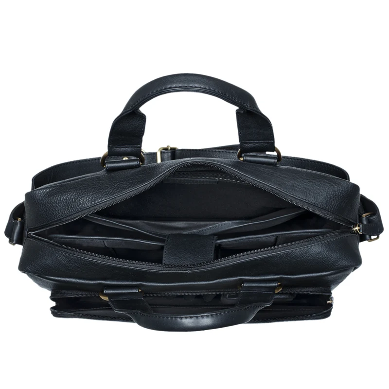 "Joshua" Vintage Businesstasche Leder