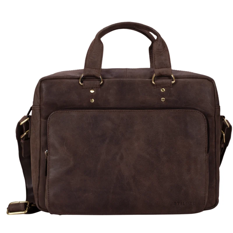 "Joshua" Vintage Businesstasche Leder