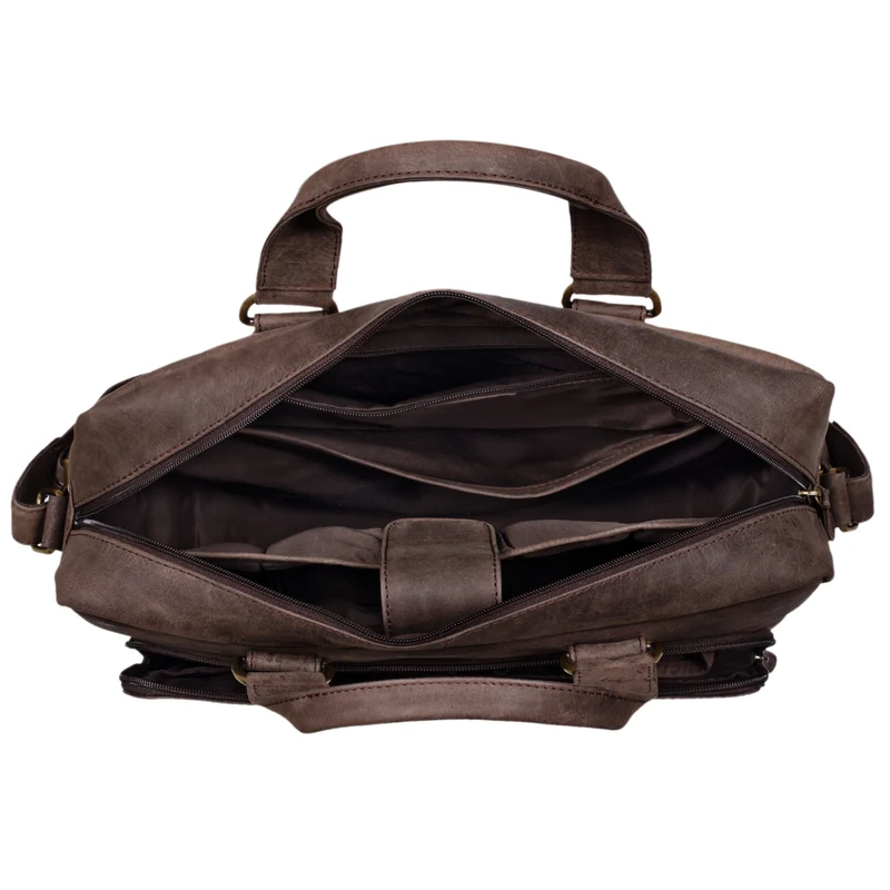 "Joshua" Vintage Businesstasche Leder
