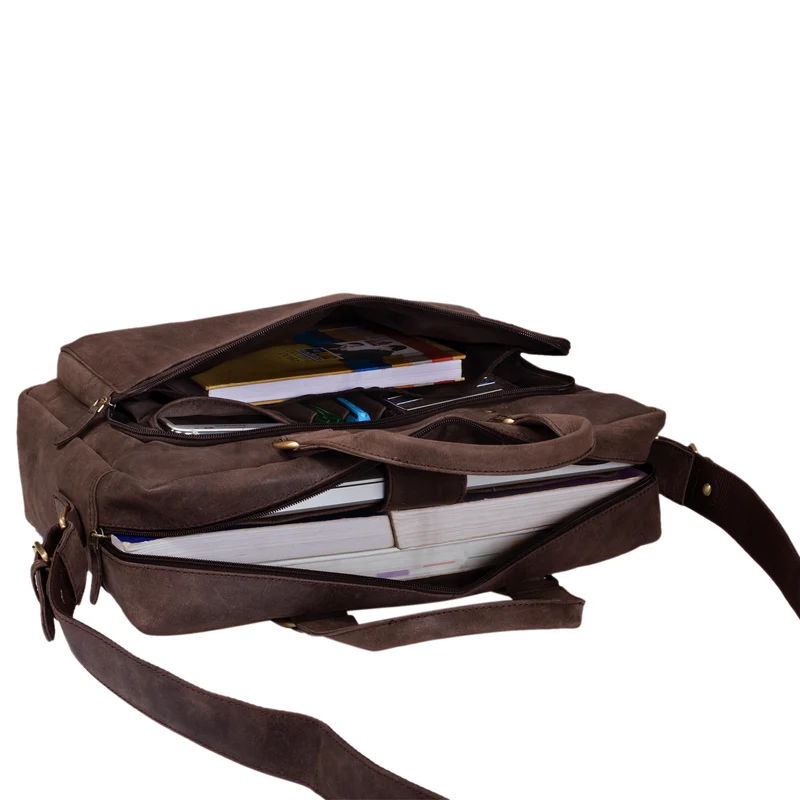 "Joshua" Vintage Businesstasche Leder