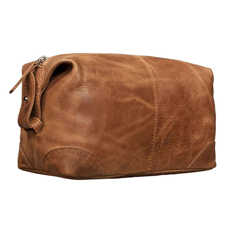 "Carsten" Kulturtasche groß Leder