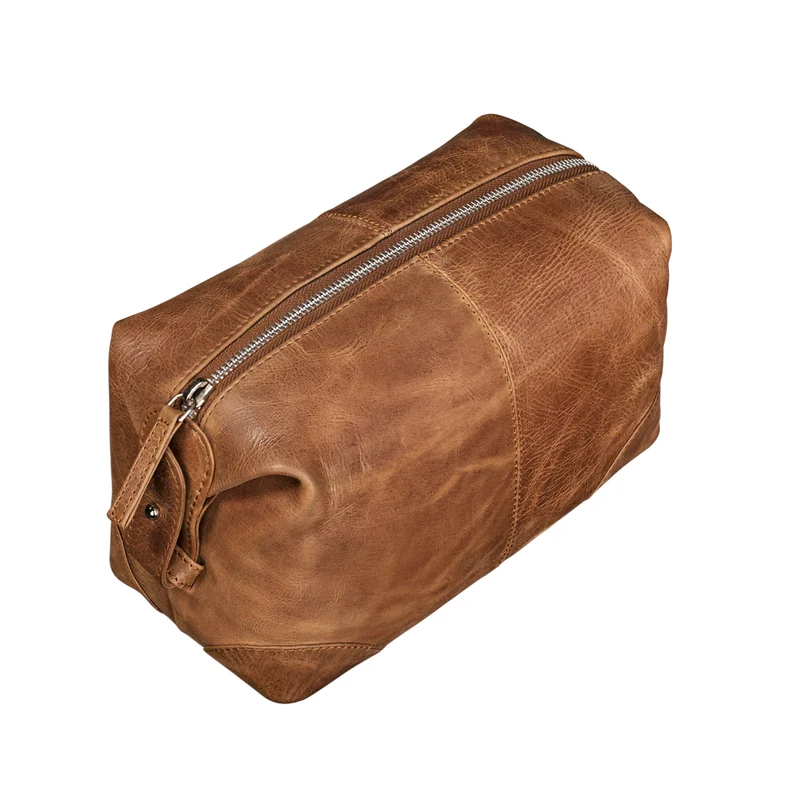 "Carsten" Kulturtasche groß Leder
