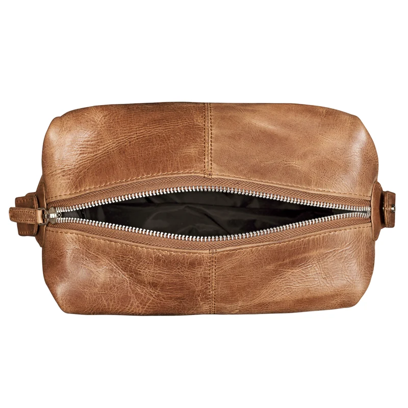 "Carsten" Kulturtasche groß Leder
