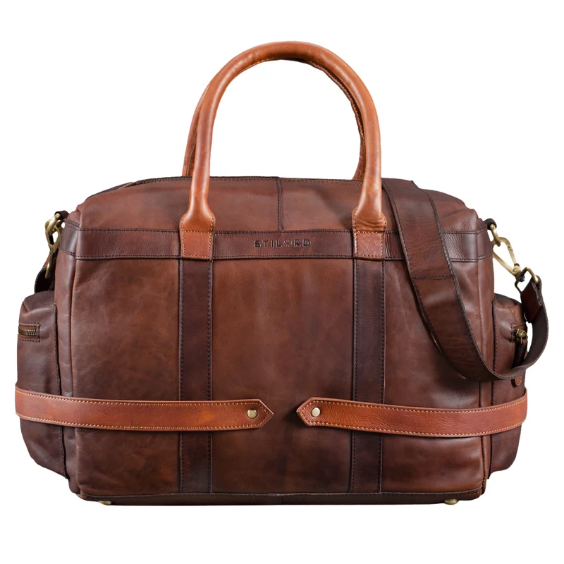"Travis" Weekender Leder Vintage