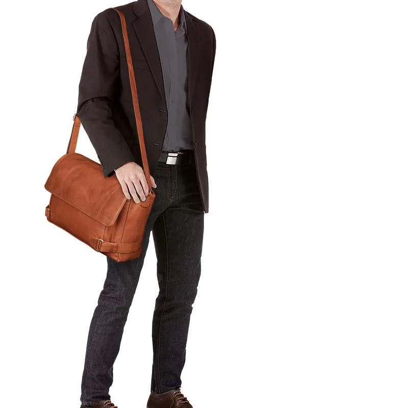 "Luca" Vintage Messenger Bag 15,6 Zoll