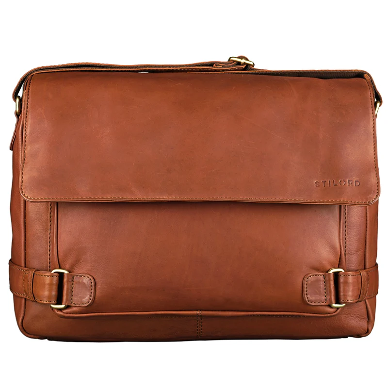 "Luca" Vintage Messenger Bag 15,6 Zoll