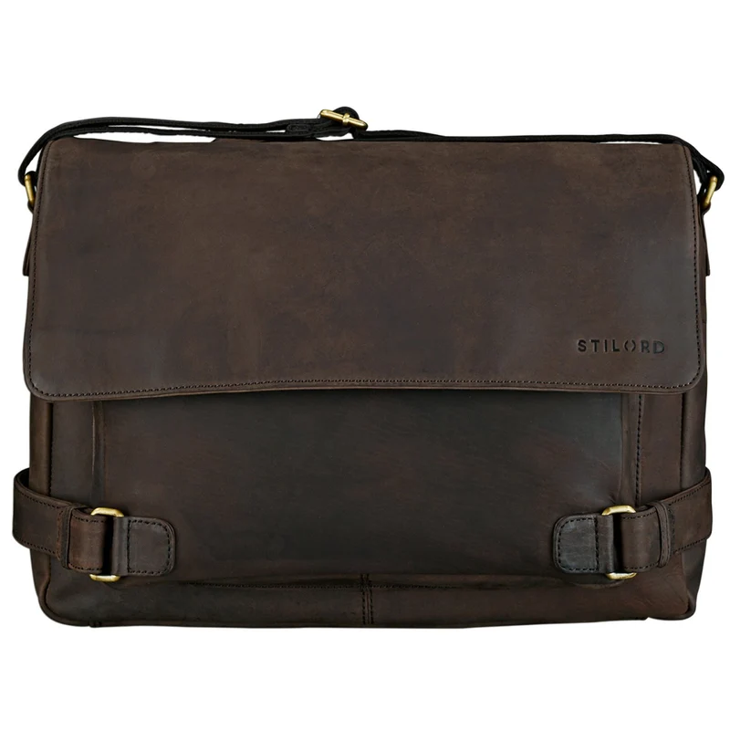 "Luca" Vintage Messenger Bag 15,6 Zoll