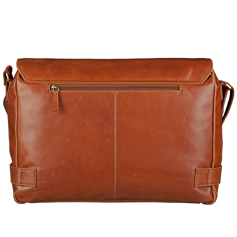 "Luca" Vintage Messenger Bag 15,6 Zoll