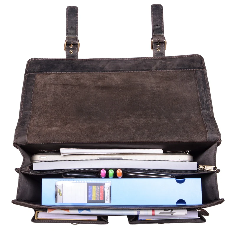 B-WARE "Constantin" Vintage Lehrertasche