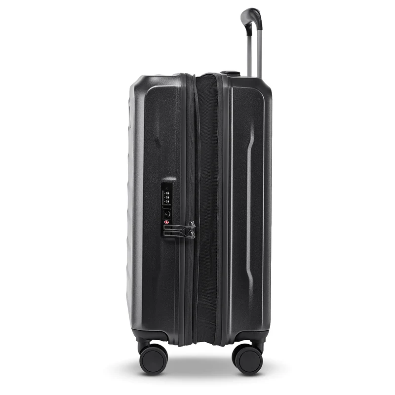 Stratic Phoenix SL - 4-Rollen-Kabinentrolley 55 cm erw. (black)