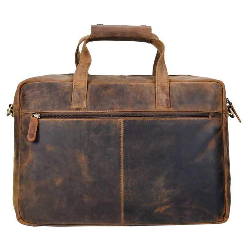 "Ron" Vintage Ledertasche 15.6 Zoll