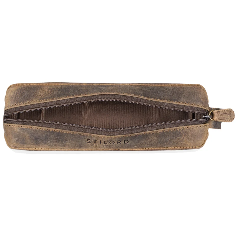 "Quinn" Federmappe Leder Vintage