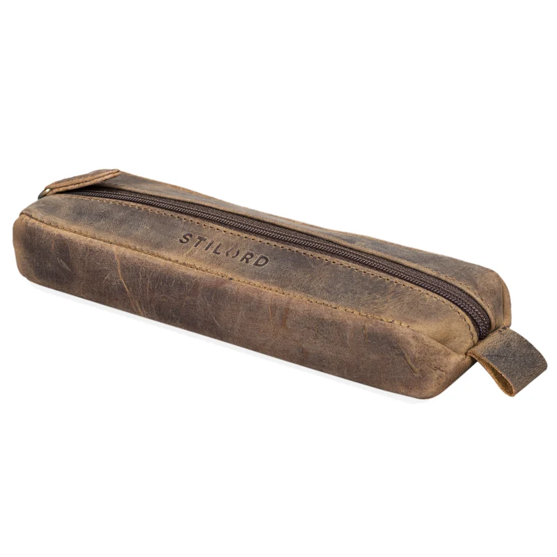 "Quinn" Federmappe Leder Vintage