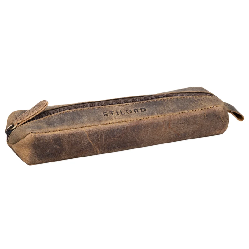 "Quinn" Federmappe Leder Vintage