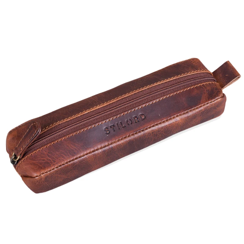 "Quinn" Federmappe Leder Vintage