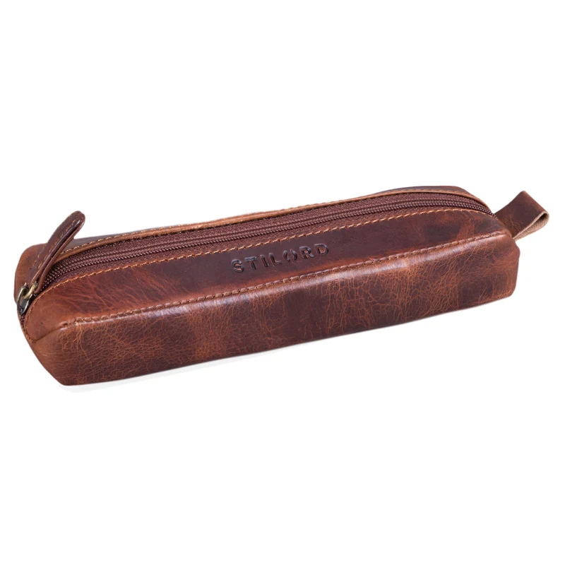 "Quinn" Federmappe Leder Vintage
