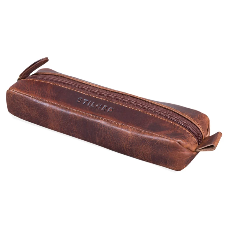"Quinn" Federmappe Leder Vintage