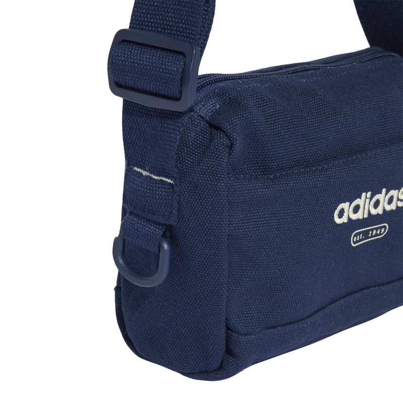 adidas Canvas Crossbody Bag - Umhängetasche 18 cm (night indigo/ivory)