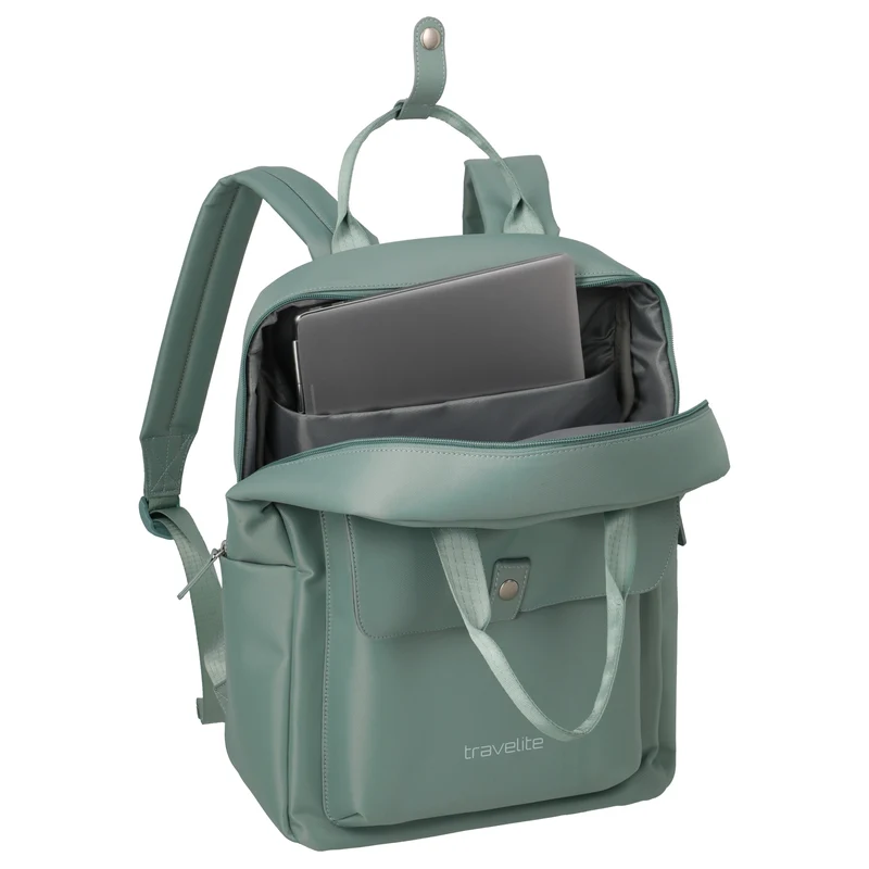 Travelite Ville - Rucksack 42 cm (sage green)