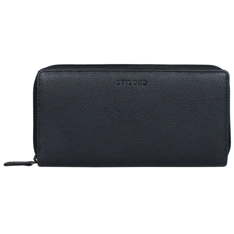 "Dana" Damen Geldbörse lang Leder anti RFID NFC