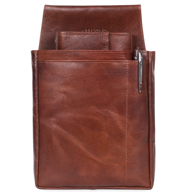 "Dylan" Kellnerbörse Leder Set