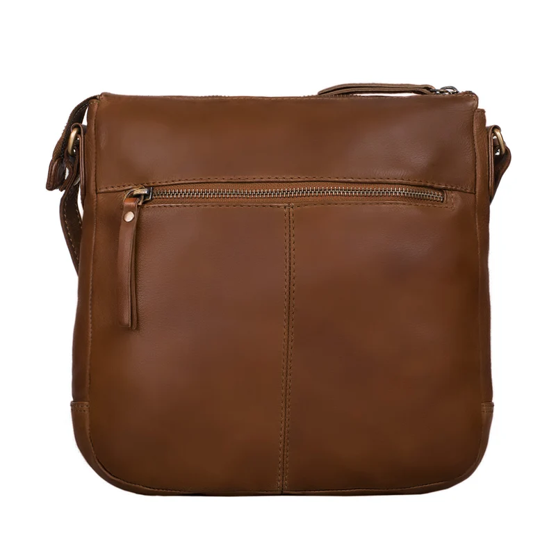 "Louise" Vintage Umhängetasche Leder Damen