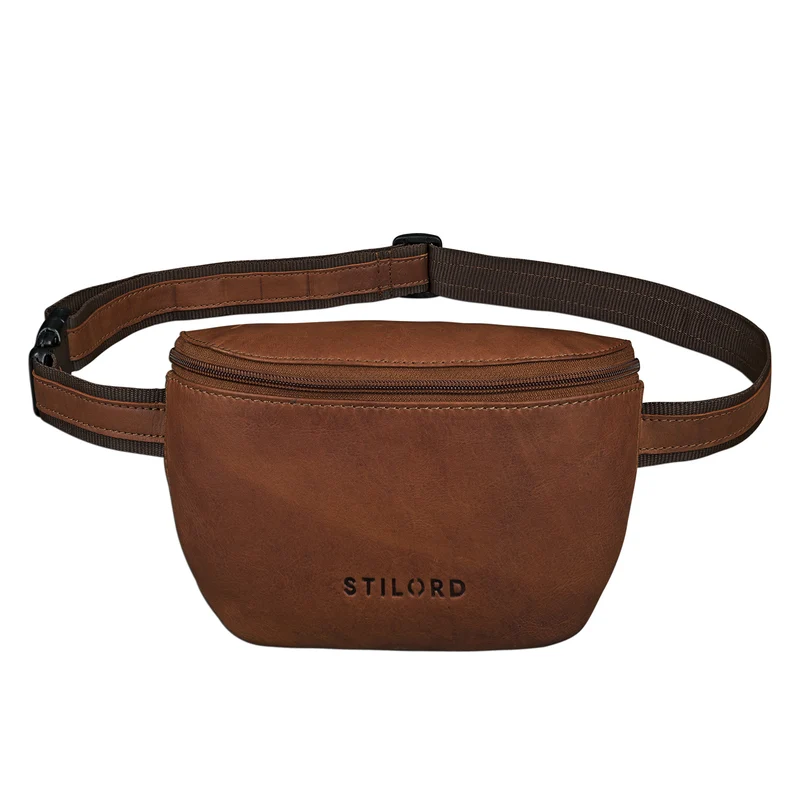 "Jules" Gürteltasche Leder klein