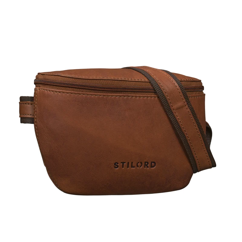 "Jules" Gürteltasche Leder klein